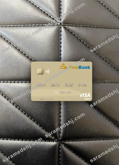 Suriname Finabank N.V. visa debit card photolook front